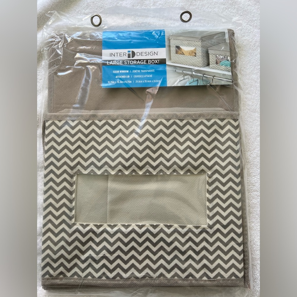 Inter Design Large collapsible storage box